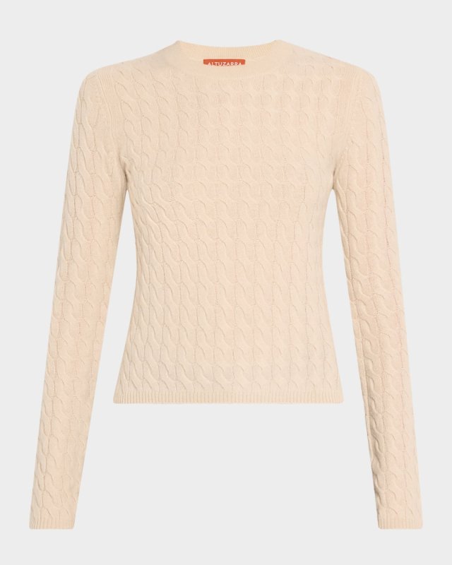 Milla Cable Cashmere Sweater
